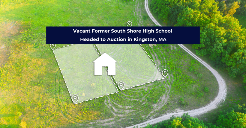Vacant South Shore High School in Kingston MA Headed to Auction